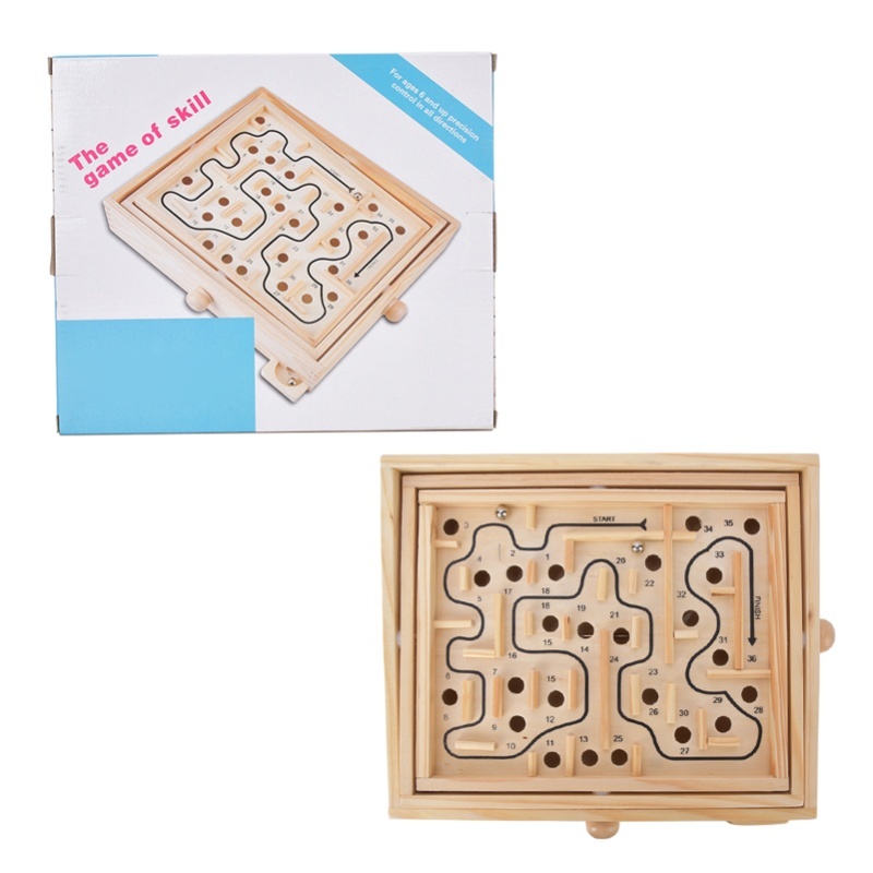 Board Game For Kids - Drewniana gra logiczna dla dorosłych i