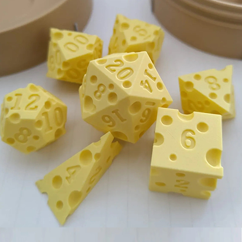 Nieregularne Kostki Sera Pudeł – Board Game Print recenzja i cena