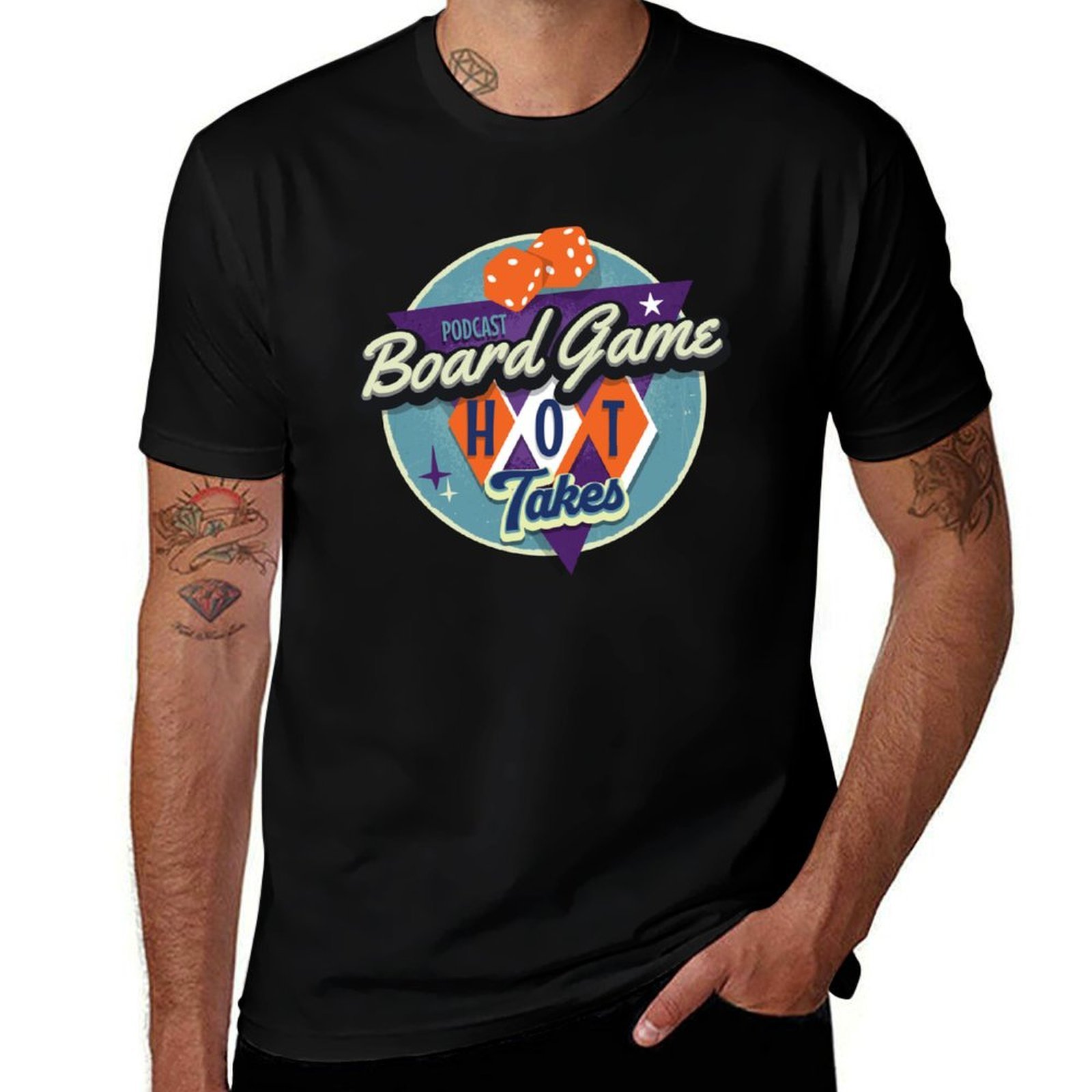 Koszulka z logo podcastu Board – Board Game Logo recenzja i cena